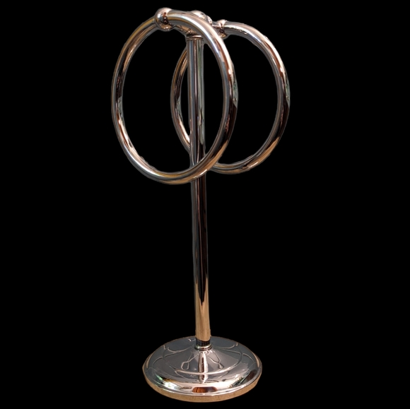 Bed Bath & Beyond Bath Bed Bath Beyond Silver Hand Towel Rack